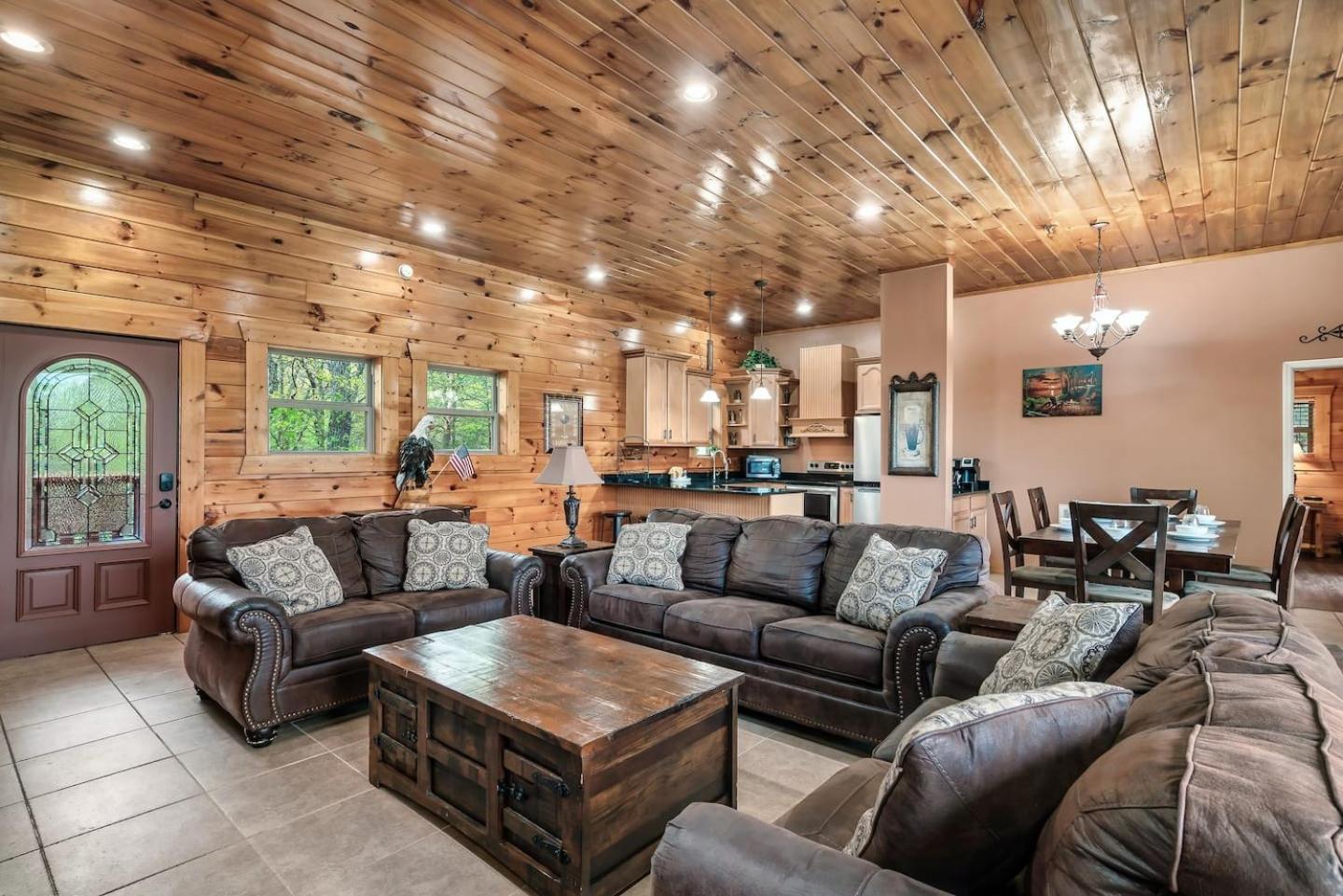 Top Mtn Views, Hottub, Games, 4 Suites, Pets Sevierville Bagian luar foto