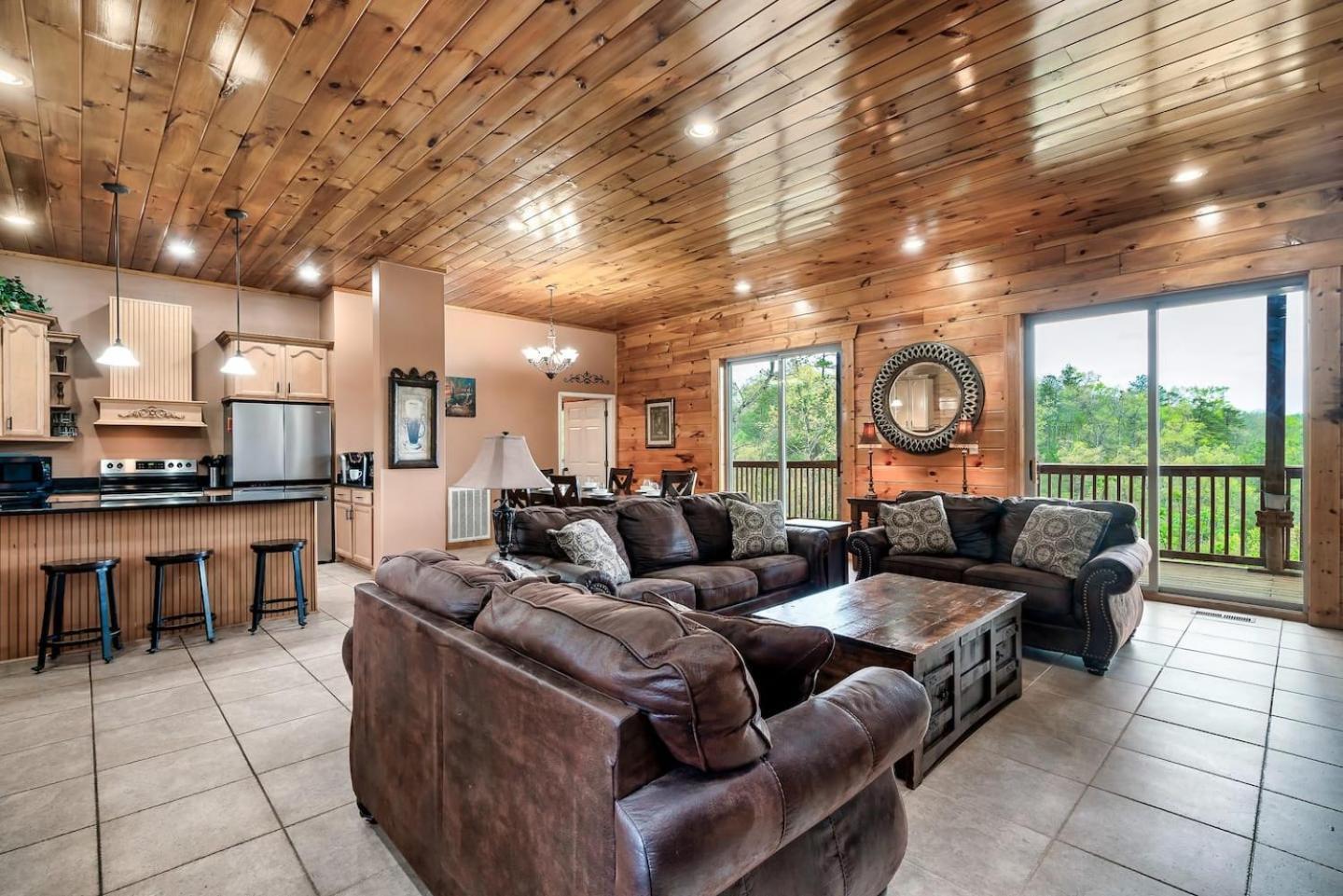 Top Mtn Views, Hottub, Games, 4 Suites, Pets Sevierville Bagian luar foto